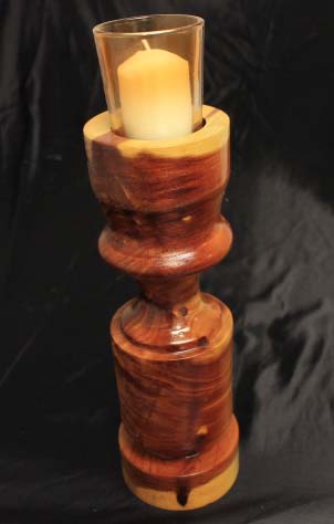Cedar Wood All Natural Votive Style Candle Holders