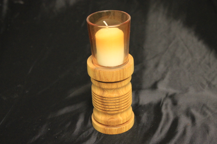 Ash Wood All Natural Votive Style Candle Holders