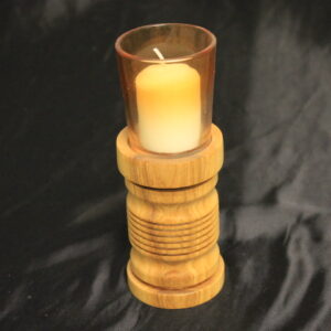 Ash Wood All Natural Votive Style Candle Holders