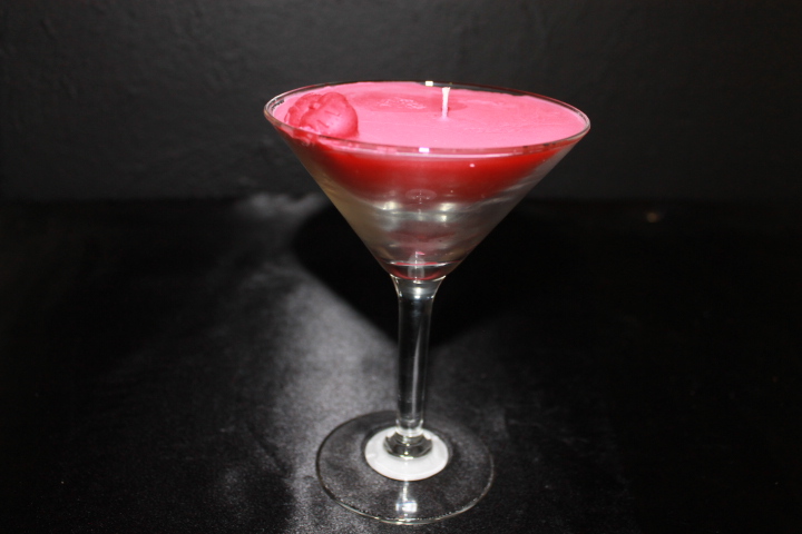 Strawberry Daiquiri Scent, Specialty Soy Wax Candle